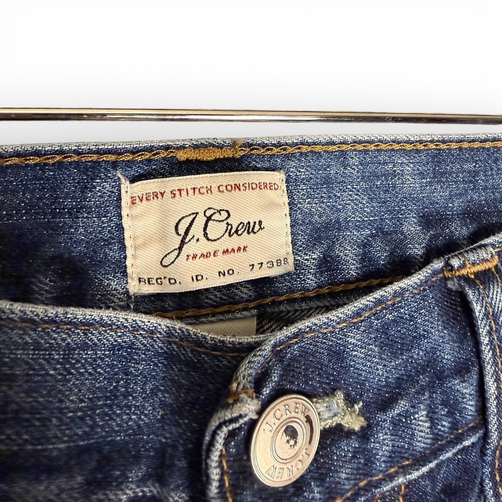 J Crew Jeans Men 31x32  Denim 770 Straight Fit Medium Wash - Picture 3 of 11
